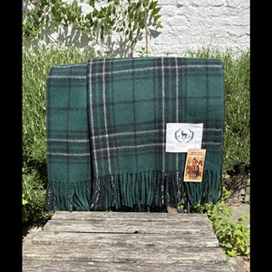Plaid en laine tartan maclean hunting