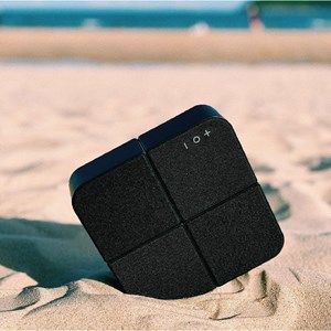 Mini mur d’enceintes bluetooth modulables 4-en-1, 20w rms rechargeable usb