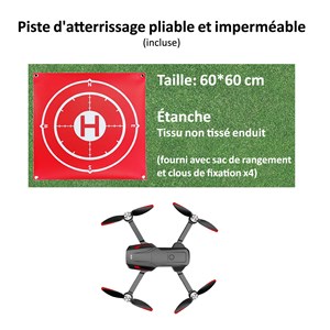 Drone gimbal 3 axes capteur 360° 8k hd