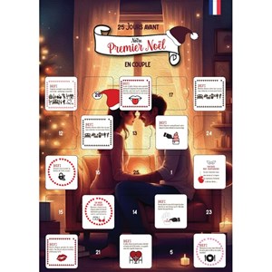 Calendrier de l'avent 1er noël en couple 25 défis