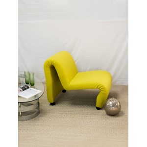 Chauffeuse verte en tissu n°61