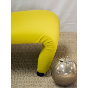 Chauffeuse verte en tissu n°61