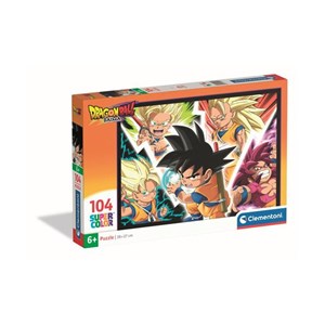 Puzzle 104 pièces clementoni dragon ball