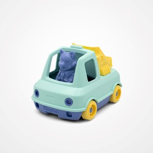 Le camion pompier made in france en matière recyclée de mr renard