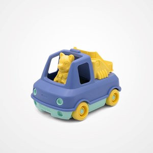 Le camion pompier made in france en matière recyclée de mr renard