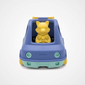 Le camion pompier made in france en matière recyclée de mr renard