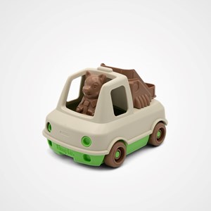 Le camion pompier made in france en matière recyclée de mr renard