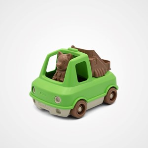 Le camion pompier made in france en matière recyclée de mr renard