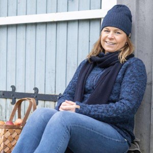 Bonnet ivanhoe en laine stormy hat