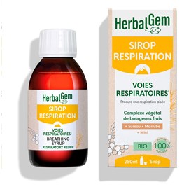 Herbalgem - sirop respiration voies respiratoires - bio