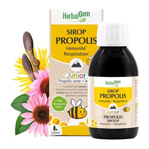 Herbalgem - sirop à la propolis - enfants - bio
