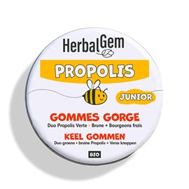 Herbalgem - propolis junior gommes gorge - bio