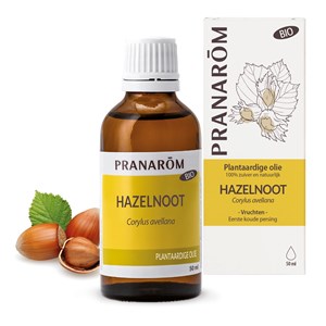 Pranarom - hazelnoot plantaardige olie - bio - 50 ml