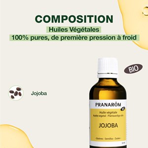 Pranarom - huile végétale de jojoba - bio