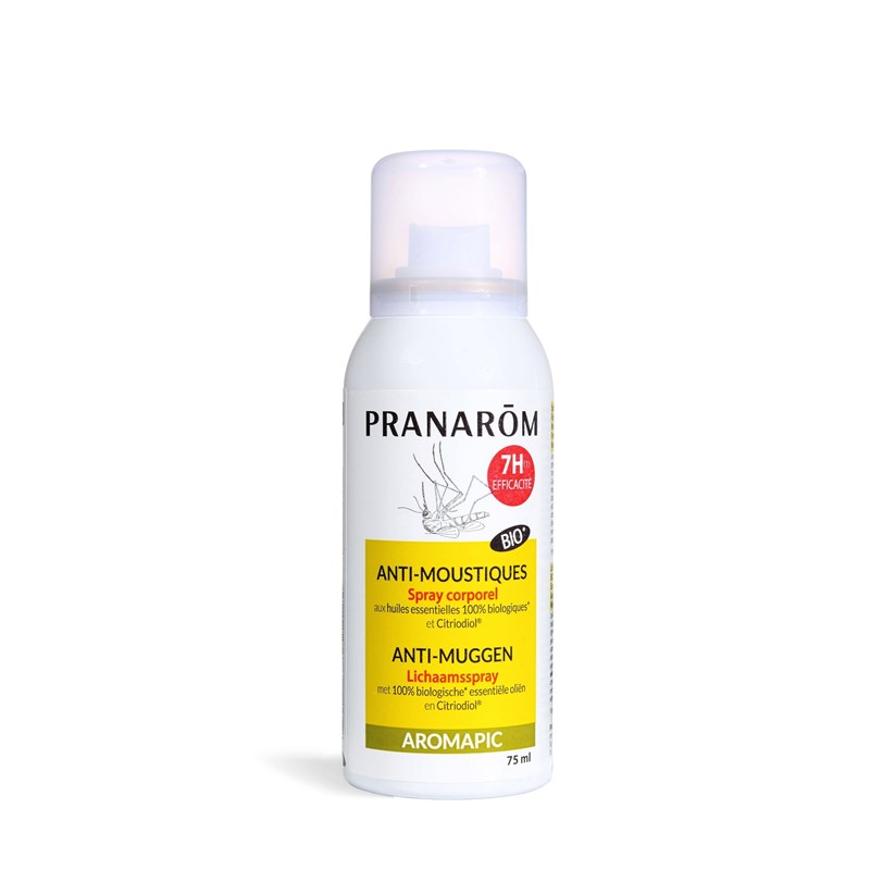 Pranarom - spray corporel - anti-moustiques - bio
