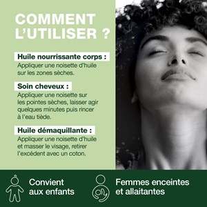 Pranarom - huile végétale de coco - bio