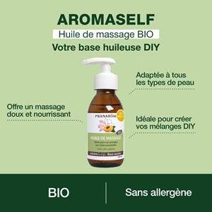 Pranarom - huile de massage - bio