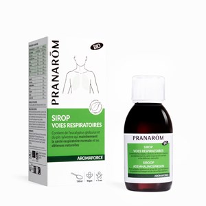 Pranarom - sirop - voies respiratoires - bio - 150 ml