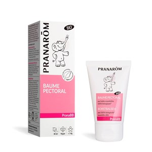 Pranarom - baume pectoral bébé - bio - 40 ml