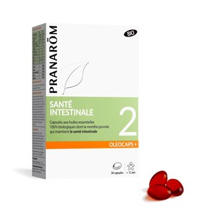 Pranarom - oleocaps 2 - santé intestinale - bio
