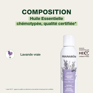 Pranarom - hydrolat de lavande vraie - bio