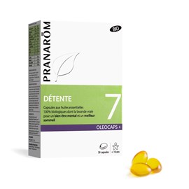 Pranarom - 7 - détente - bio - 30 capsules