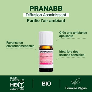 Pranarom - diffusion assainissant pour bébé - bio