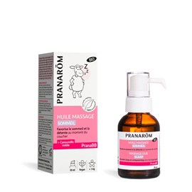 Pranarom - huile de massage - sommeil - bio - 30 ml