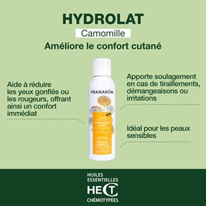 Pranarom - hydrolat de camomille noble - bio