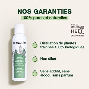 Pranarom - hydrolat de tea tree - arbre à thé - bio