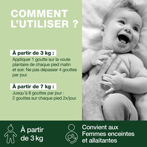 Pranarom - solution défenses naturelles pour bébé - bio