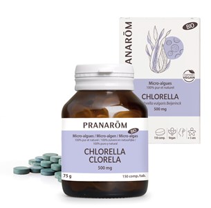Pranarom - chlorella - bio - 150 comprimés