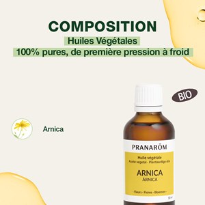 Pranarom - huile végétale d'arnica