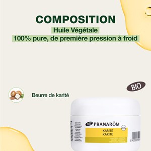 Pranarom - beurre de karité - bio