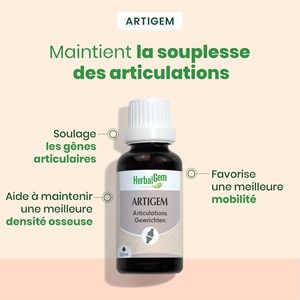 Herbalgem - artigem - complexe articulations - bio