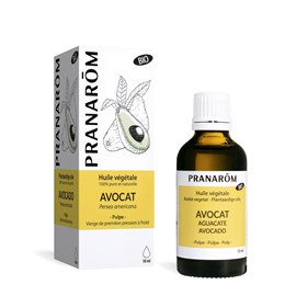 Pranarom - huile végétale d'avocat - bio - 50 ml