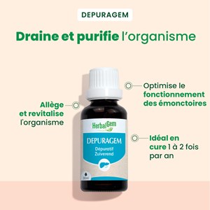 Herbalgem - depuragem - complexe dépuratif - bio