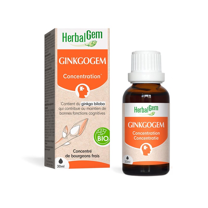 Herbalgem - ginkgogem complexe de ginkgo biloba - bio