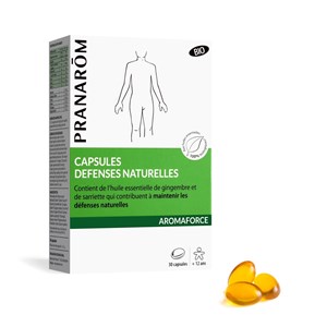 Pranarom - capsules défenses naturelles - bio - 30 capsules