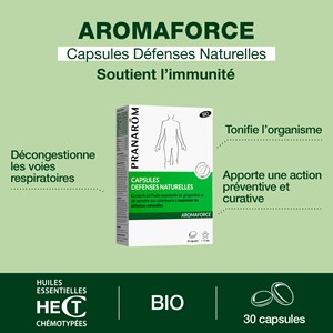 Pranarom - capsules défenses naturelles - bio