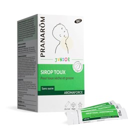 Pranarom - sirop toux junior - dispositif médical - bio - 20 x 5 ml