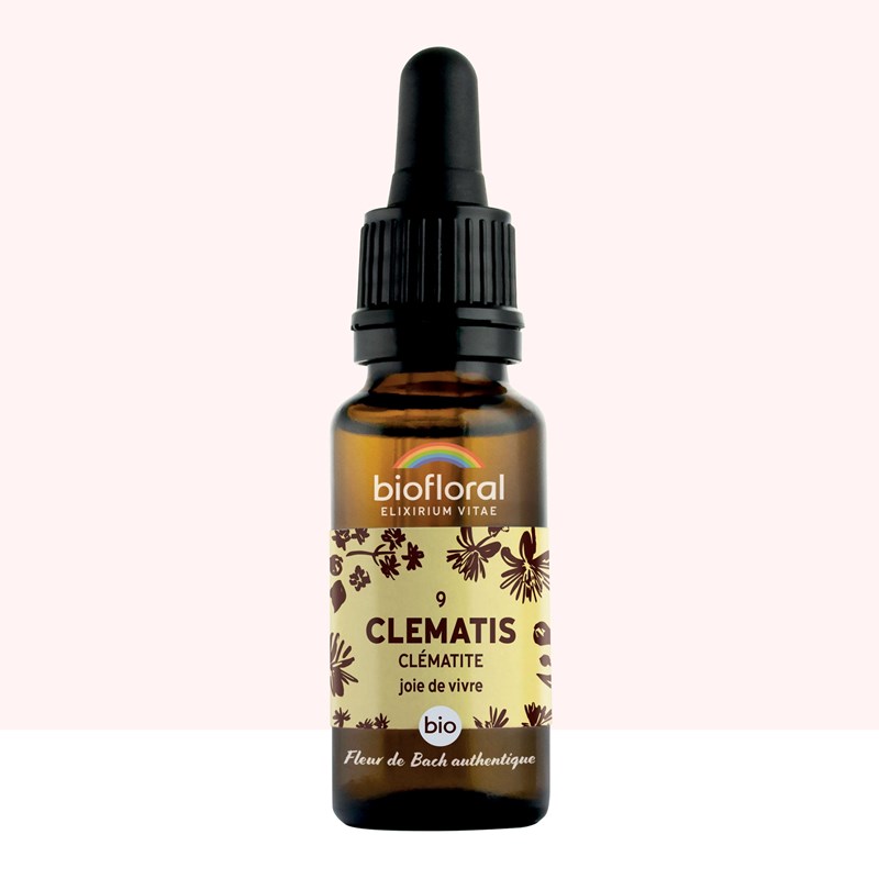 Biofloral - Biofloral - fleur de bach n°09 clematis, clématite - bio demeter