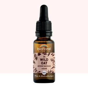 Biofloral - fleur de bach n°36 wild oat, avoine sauvage - bio demeter