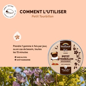 Biofloral - petit tourbillon - bio