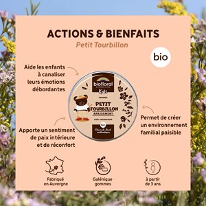 Biofloral - petit tourbillon - bio
