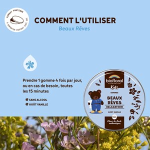 Biofloral - beaux rêves gommes - bio