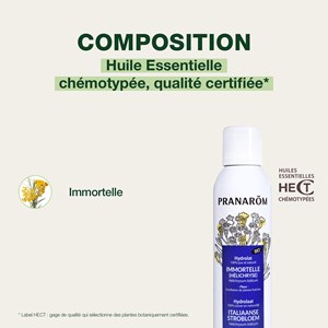 Pranarom - hydrolat d'immortelle (hélichryse) - bio