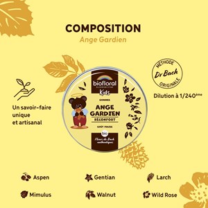 Biofloral - ange gardien gommes - bio