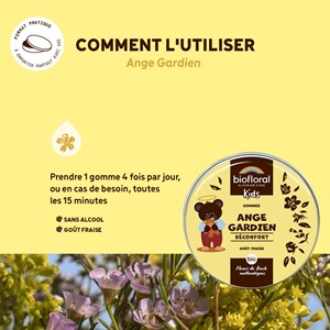 Biofloral - ange gardien gommes - bio