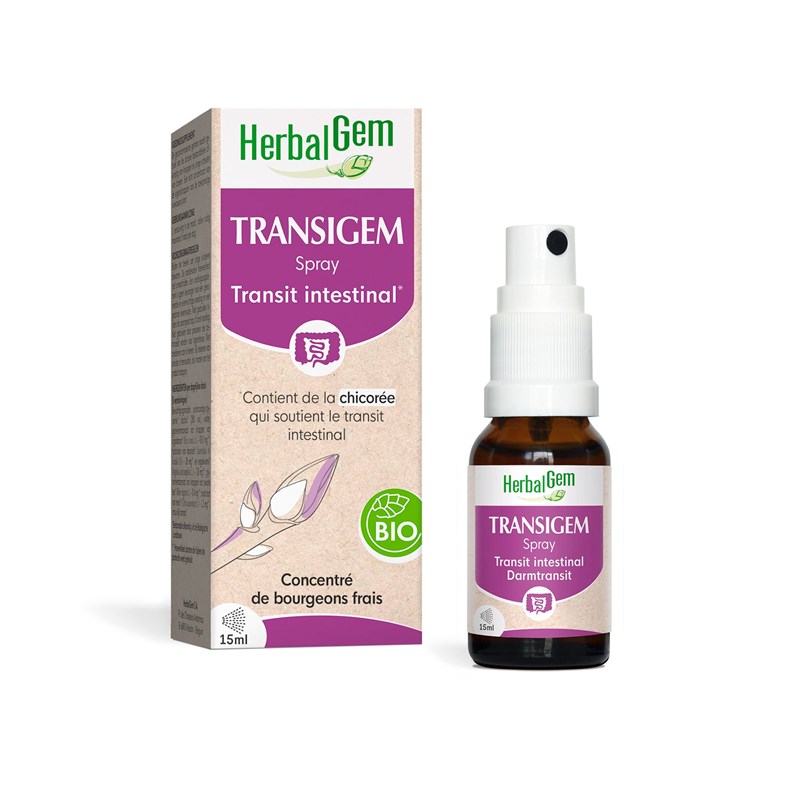 Pranarom - Herbalgem - transigem spray - transit intestinal - bio